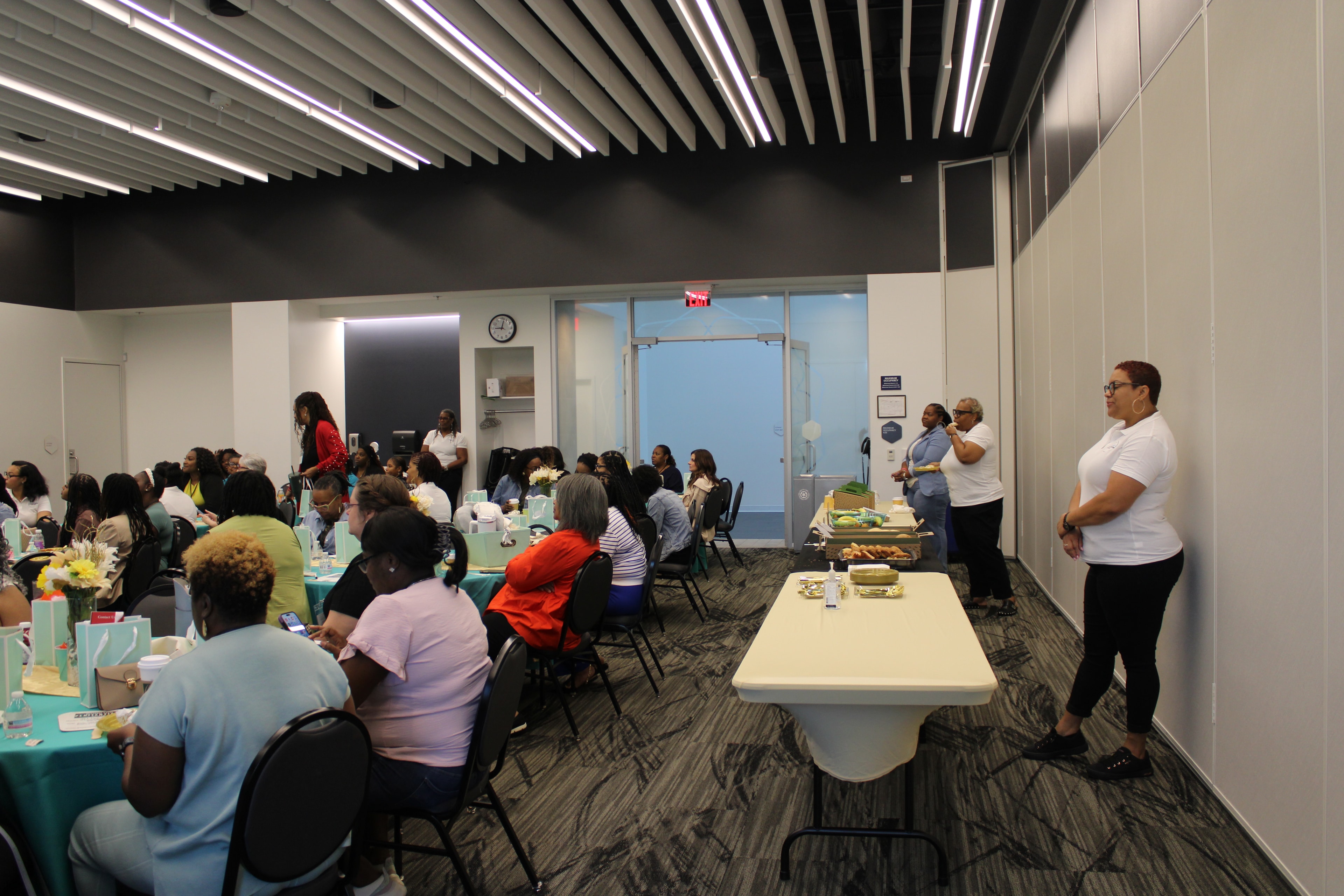 Community members gathered for a Changes Therapeutic Services event